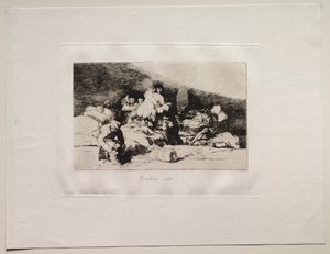Die Schrecken des Krieges: Auch diese von Francisco de Goya