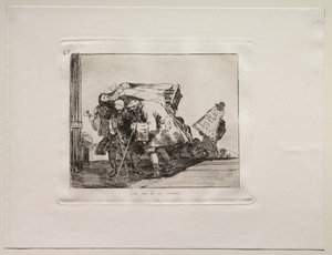 Die Schrecken des Krieges: Das ist nicht weniger so von Francisco de Goya