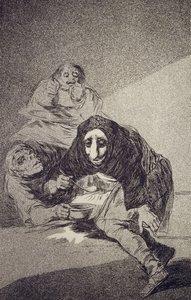 Der Schändliche Capricho Nr. 54 von Francisco de Goya