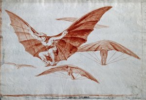 Wege des Fliegens, 1816 von Francisco de Goya