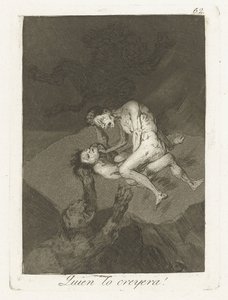 Wer hätte das gedacht! von Francisco de Goya