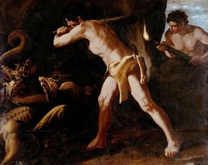 Faticas des Herkules für Buen Retiro: Tötung der Lernaischen Hydra