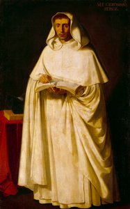 Porträt von Pater Jeronimo Perez von Francisco de Zurbaran