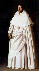 Porträt eines Mercedarier-Mönchs, spanischer Orden der Barmherzigkeit von Francisco de Zurbaran