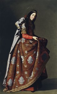Heilige Casilda von Toledo von Francisco de Zurbaran
