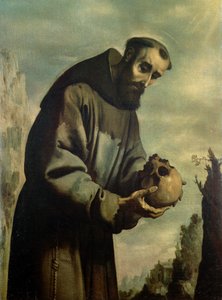 Der heilige Franziskus in Meditation von Francisco de Zurbaran