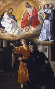 Die Vision des Heiligen Alphonsus Rodríguez