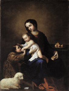 Die Jungfrau mit dem Jesuskind und dem jungen Johannes dem Täufer