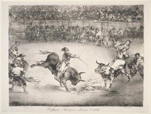 Der berühmte Amerikaner Mariano Cebellos von Francisco de Goya