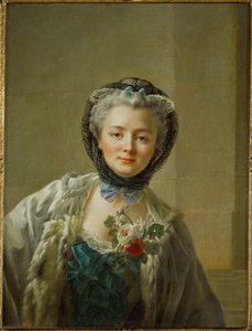 Madame Drouais, geborene Anne-Francoise Dore von Francois Hubert Drouais