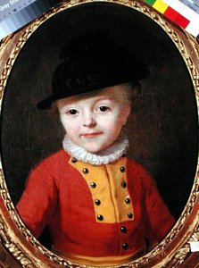 Porträt eines jungen Kindes von Francois Hubert Drouais