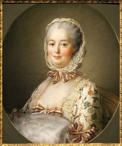 Porträt der Marquise von Pompadour (Jeanne Antoinette Poisson)