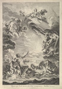 Neptun beruhigt den Sturm, 18. Jahrhundert