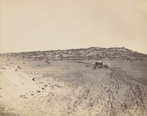[Ort der Hinrichtung von Kaiser Maximilian], 1867 von Francois Aubert