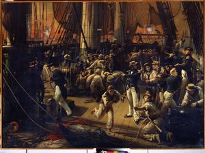 Vorbereitung zum Entern von François Auguste Biard