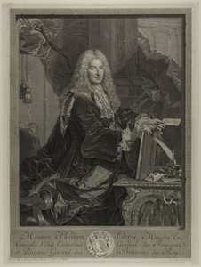 Porträt von Philibert Orrey von Francois Bernard Lepicie