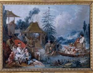 Chinoiserie: „La pêche“