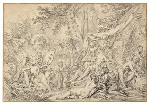 Diana und Kallisto von François Boucher