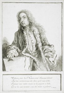 Porträt von Antoine Watteau