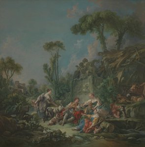 Hirtenidyll von François Boucher