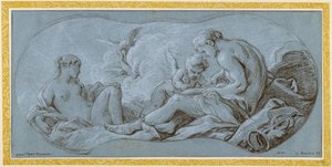 Die Erziehung des Amor von François Boucher