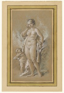 Venus und Amor von François Boucher