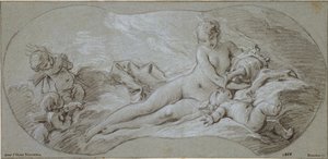 Venus berauscht Amor mit Nektar von François Boucher