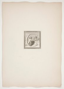 C-Monogramm mit Putti von Francois Chauveau
