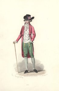 Dandy, Ära von Marie Antoinette.