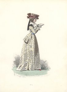 Frau, die ein Buch liest, Ära von Marie Antoinette