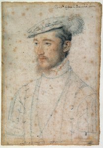Porträt von François de Lorraine, Herzog von Guise (1520 - 1563) von François Clouet