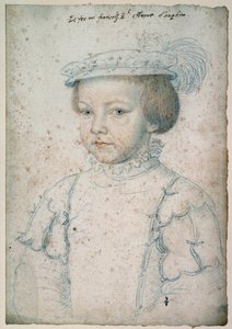 Porträt des Königs von Frankreich François II (1544-1560) von François Clouet