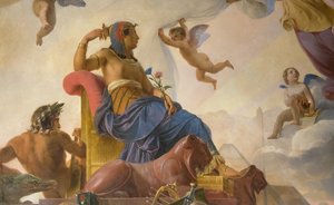 Das Studium und Genia widmen sich dem antiken Ägypten und Griechenland von Francois Edouard Picot