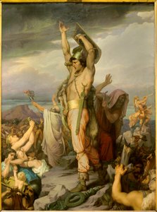 Darstellung von Vercingetorix, gallischer Anführer