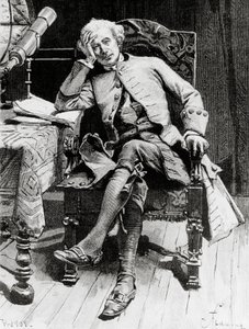 Porträt von Guy Mannering, Hauptfigur aus Guy Mannering oder Der Astrologe von Francois Flameng