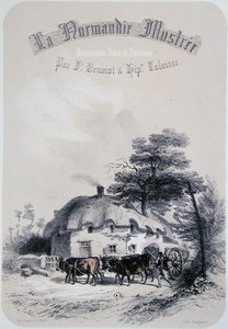Frontispiz des Kapitels über die Region Orne in der Normandie, aus 