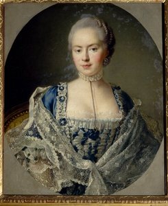 Porträt der Prinzessin Daria Petrovna Saltykova