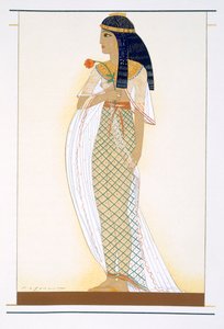 Eine Prinzessin, eine Illustration aus 
