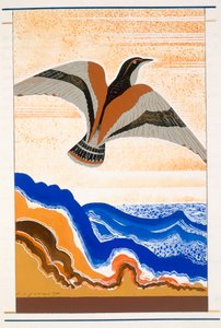 Vogel des Unheils, eine Illustration aus 