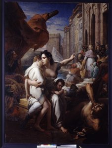 Monsignore von Belsunce während der Pest von Marseille von Baron François Pascal Simon Gérard