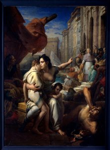 Monsignore von Belsunce während der Pest von Marseille von Baron François Pascal Simon Gérard