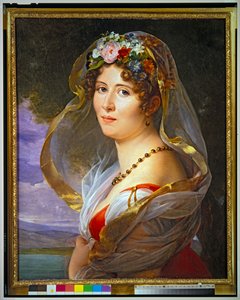 Porträt von Constance Ossolinska Lubienska von Francois Pascal Simon Baron Gerard
