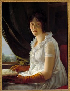 Porträt von Madame Barbier Walbonne (1763-1837), Ehefrau des Malers Jacques Luc Barbier