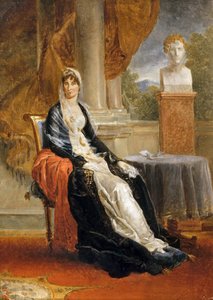 Maria Letizia Buonaparte, geborene Ramolino 1750-1836 von Francois Pascal Simon Gerard