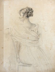 Porträt von Madame Récamier 1777-1849 von Francois Pascal Simon Gerard