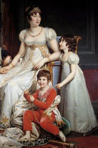 Porträt von Marie-Annonciade, bekannt als Caroline Bonaparte von Francois Pascal Simon Gerard