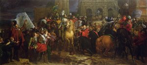 Der Einzug von Henri IV in Paris am 22. März 1594, ca. 1816