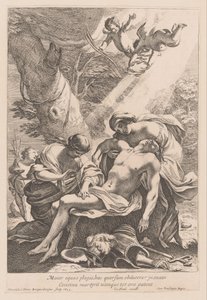 Martyrium des heiligen Sebastian von Francois Perrier
