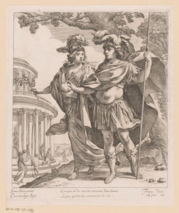 Minerva zeigt Ludwig XIII den Tempel des Ruhms