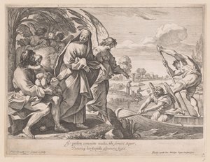 Flucht nach Ägypten von Francois Perrier